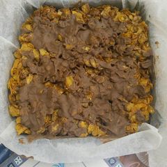 A picture of Mars bars delight.
