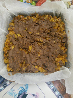 A picture of Mars bars delight.