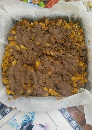 A picture of Mars bars delight.