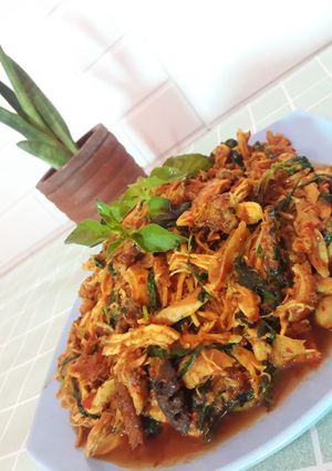 Foto resep Ayam suir kemangi bumbu bali