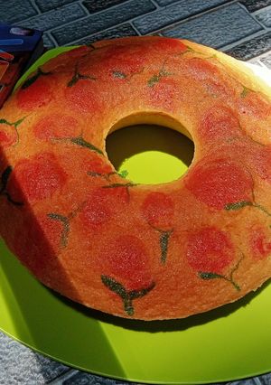 Foto resep Bolu panggang lukis