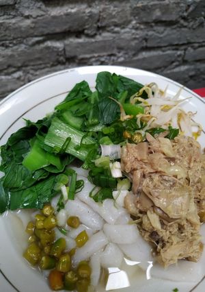 Foto resep Kwetiauw Rebus Ayam Jamur