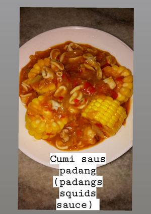 Foto resep Cumi saus padang