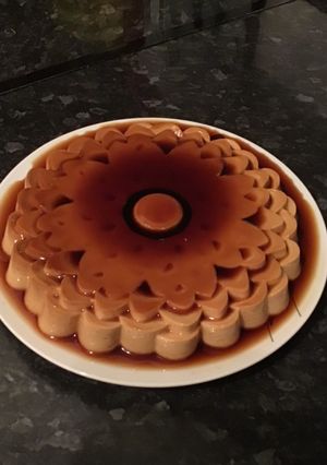 Una foto de Flan de café🍮