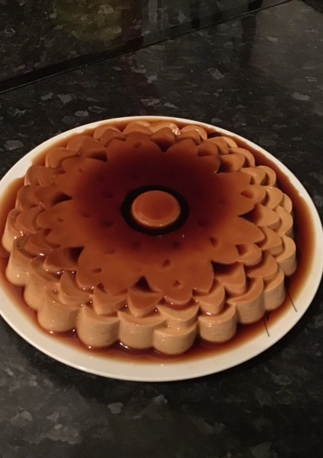 Una foto de Flan de café🍮