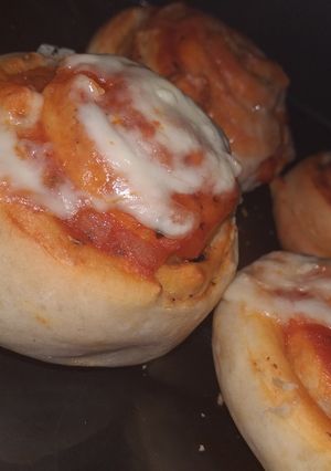 Una foto de Pizza roll