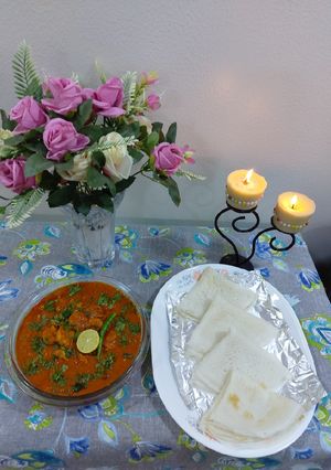 A picture of Neer dosa.