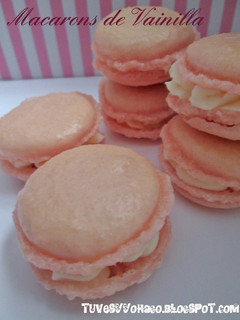 Una foto de Macarons de Vainilla
