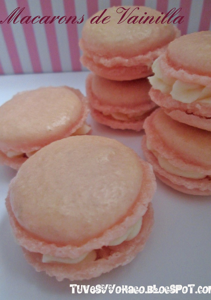 Una foto de Macarons de Vainilla