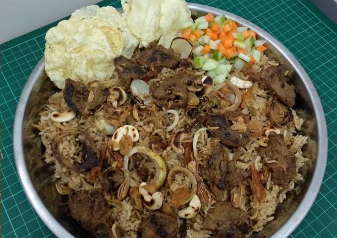 Cara Membuat Nasi Kebuli Praktis Irit Untuk Jualan