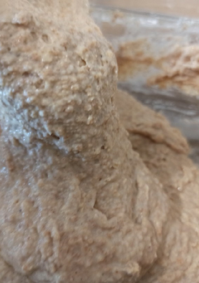Una foto de Alimentar la masa madre
