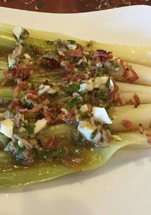 Hình của món Salade poireaux.
