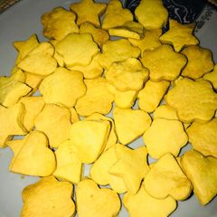 A picture of Custard cookies.