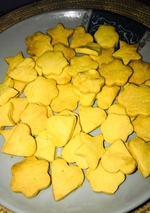 A picture of Custard cookies.