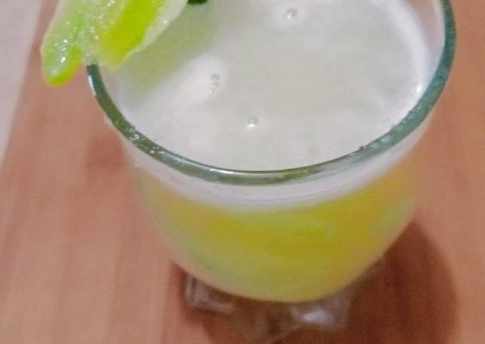 Steps to Prepare Ultimate Cucumber lemonade