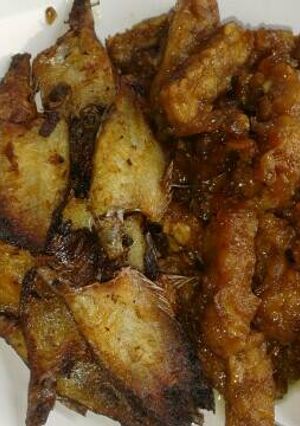 Foto resep Tempe asem manis + Ikan sepat asin gula merah