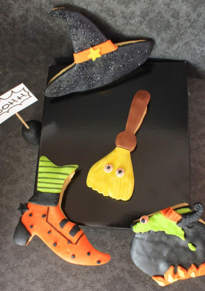 Una foto de Galletas decoradas para Halloween