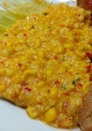 Una foto de Humita norteña al plato