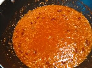 Una foto de Picadillo de soja