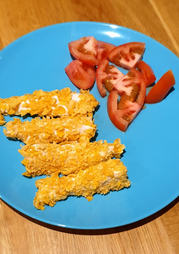 Una foto de Fingers de pollo