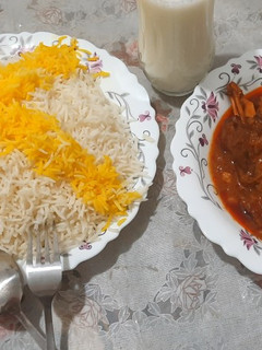 عکسی از دستور چلوگوشت😍