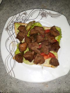عکسی از دستور خوراک جگر گوسفندی