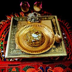 A picture of Millet Halwa.