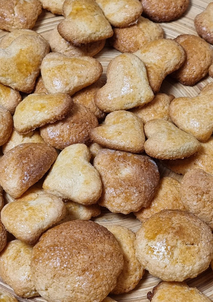 Una foto de Pastas de coco