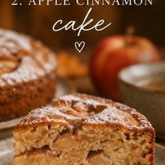 Apple cinnamon cake A picture of Apple cinnamon cake.