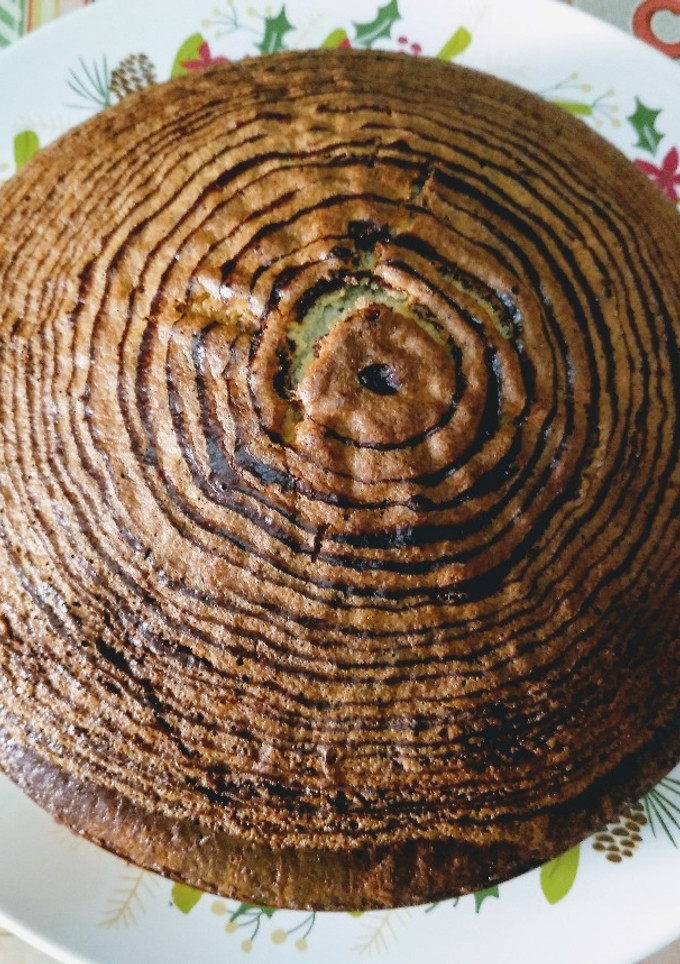Una foto de Bizcocho cebra