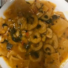 A picture of Old Indian pasta.