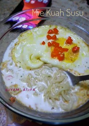 Foto resep Mie Kuah Susu