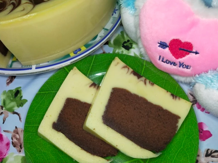Langkah Gampang Membikin Resep Brownies lapis puding bakar yang Lezat Anti Ribet, Bisa Manjain Lidah