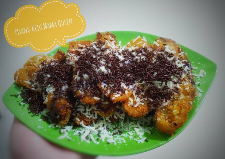 Pisang Goreng Krispi Coklat Keju