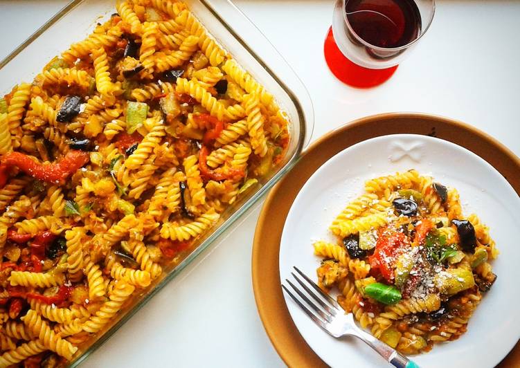 Fusilli integrali all'ortolana (ricetta light)