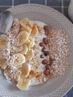 Una foto de Desayuno dietético y vegano