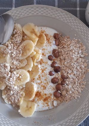 Una foto de Desayuno dietético y vegano