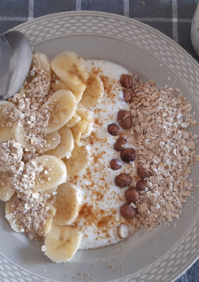 Una foto de Desayuno dietético y vegano