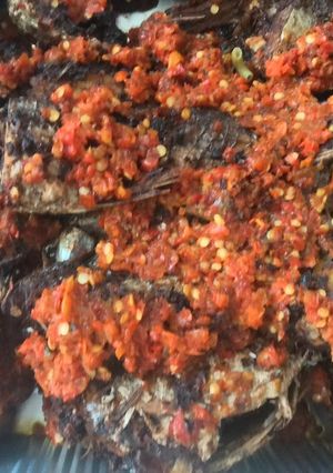 A picture of Peppered Grilled Croacker Fish.