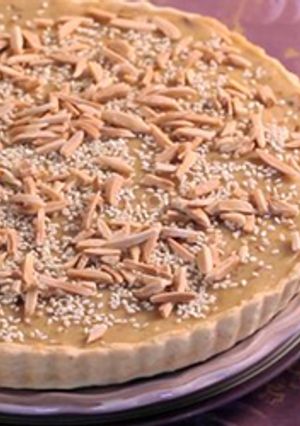 صورة لوصفة طريقة عمل تارت التمر وكريما الجبن