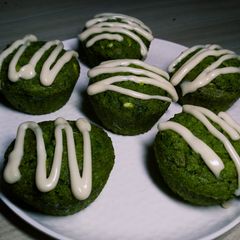 Veggie muffins A picture of Veggie muffins.