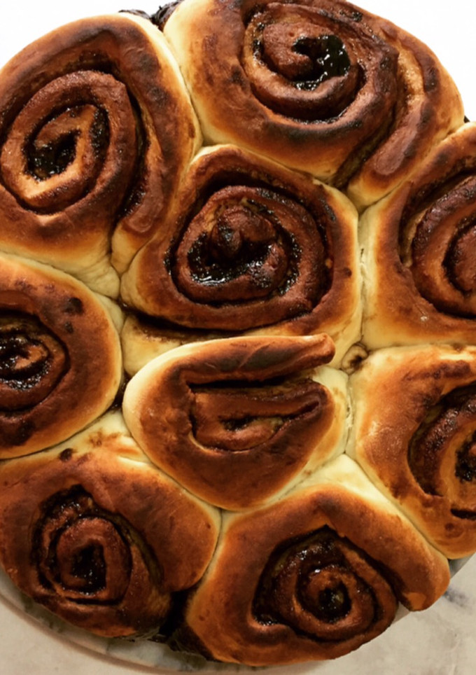 Una foto de Rolls de Canela como los de Starbucks