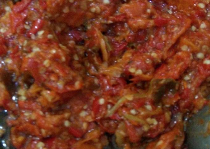 Resep Sambel geprek, Enak Banget