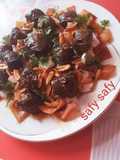 Grape Leaf Fatteh