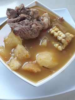 Una foto de Sancocho de espinazo de cerdo