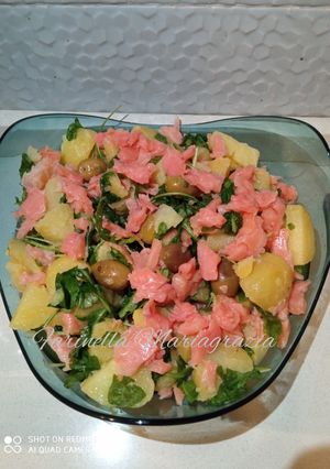 Foto di Insalata di patate e salmone 👩‍🍳❤️