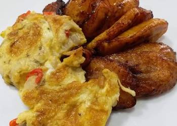 Easiest Way to Recipe Appetizing Fried plaintain and fried egg