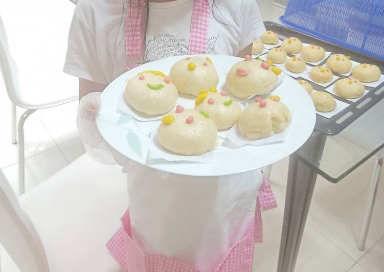 Resep Bapao mini 🐣 😊, Enak