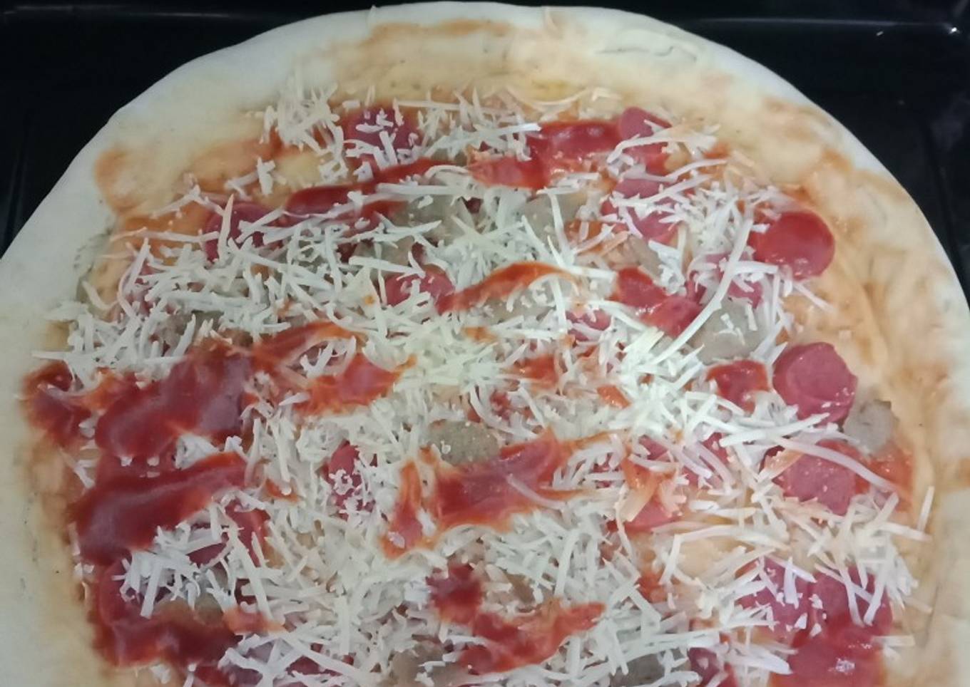 Pizza Homemade Sederhana Oven Listrik