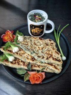 عکسی از دستور نان کلانه تابه‌ای